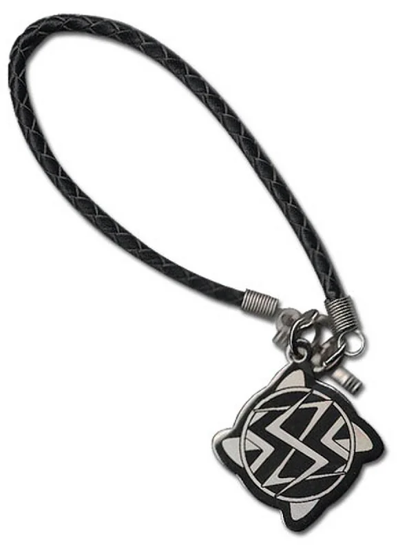 Bangles with twisted metal bands for flair -Free! - Samezuka School Emblem Bracelet