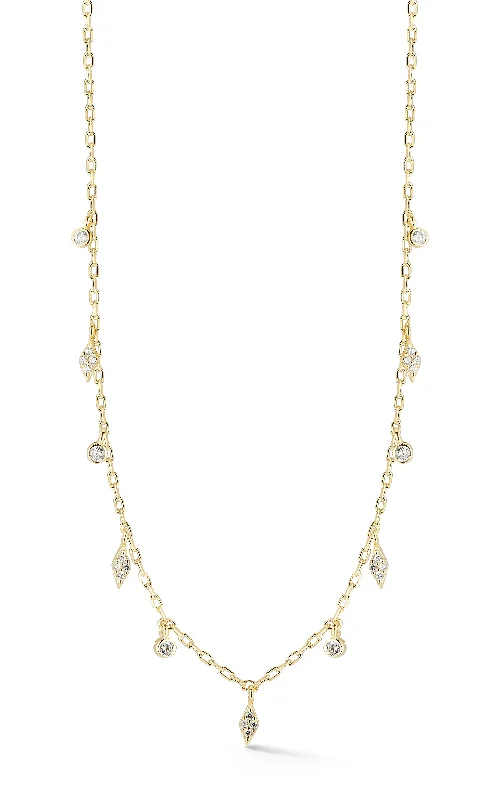 Necklaces and pendants with star-shaped designs for a whimsical, celestial touch-CZ Charm Choker Necklace