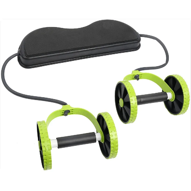 Elegant sandals for women with rhinestone detailing for glamorous summer parties-Sandals with textured soles for better grip -Abs Exercise Wheels Roller Stretch Elastic Abdominal Pull Rope Abdominal Muscle Trainer Home Fitness Equipment