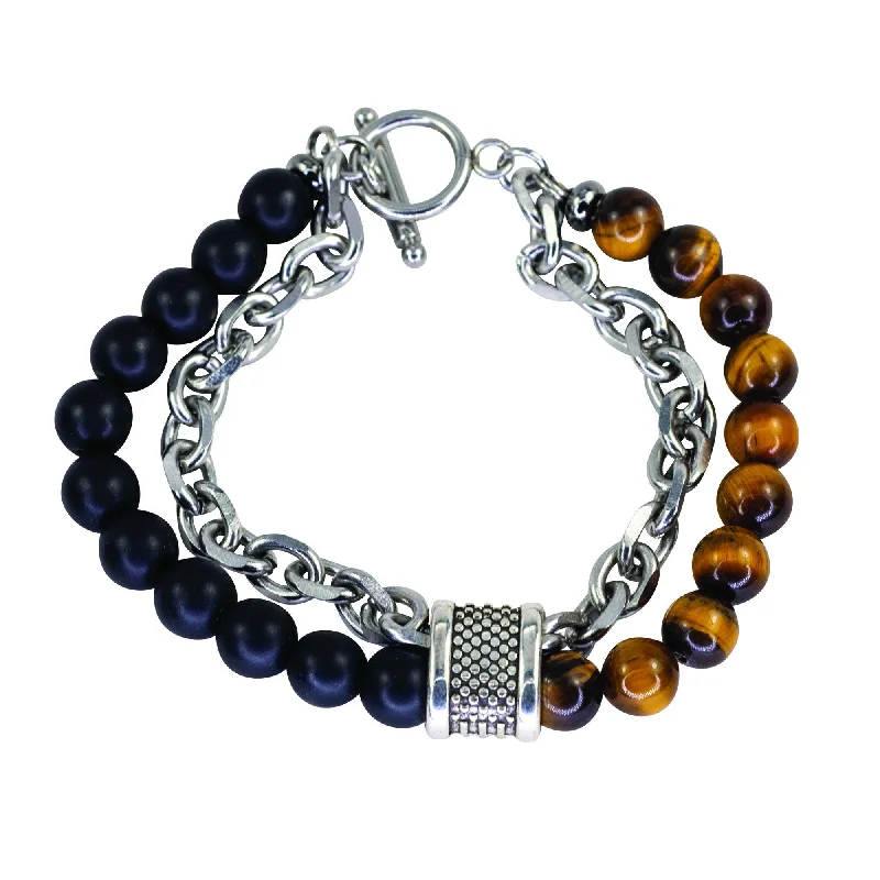 Bangles with chunky designs for statement wear -Ying Yang Bracelet Collection