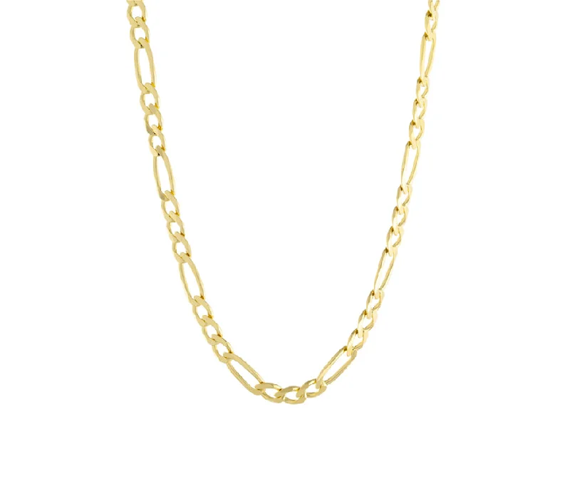 Best necklaces and pendants with cubic zirconia for a budget-friendly dazzling effect-Figaro Chain Choker