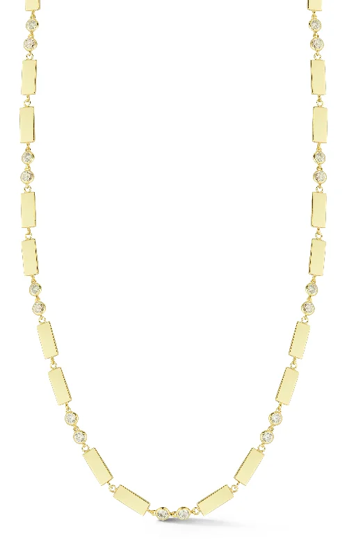 Beautiful necklaces and pendants with gemstone teardrops for an elegant effect-CZ Chain Necklace