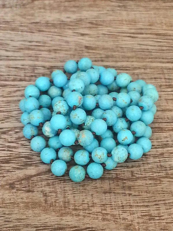 Matte Turquoise Magnesite