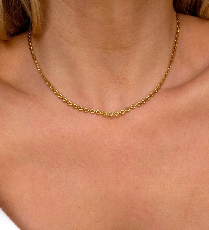 Beautiful necklaces and pendants with layered chains for a fashionable, chic look-Kendra Necklace | Gold