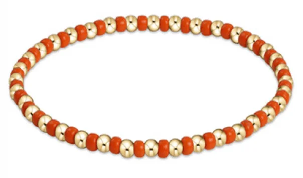 Bracelets with moonstone gems for mystic appeal -ENewton Gameday Hope Bright Orange Grateful Bracelet