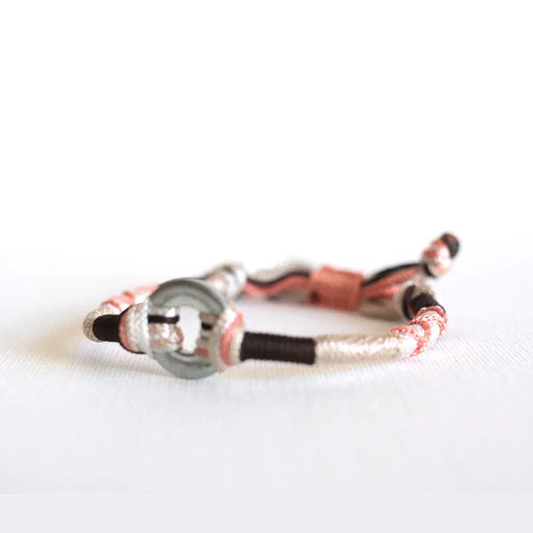 Bracelets with matte rose gold for subtlety -Nuts & Bolts Bracelet