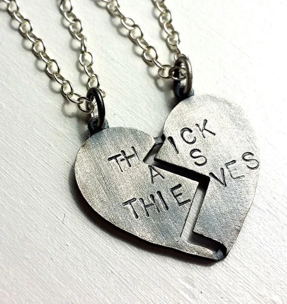 Best necklaces and pendants with matching earrings for a coordinated, elegant look-Thick As Thieves Necklaces