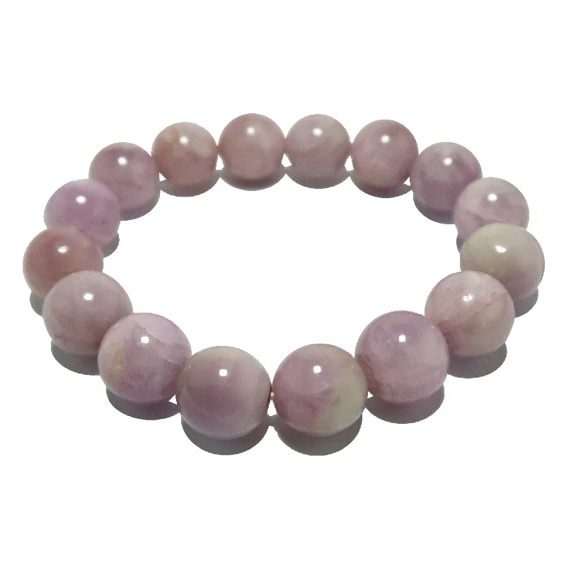 Bracelets with sunstone gems for fiery shine -Kunzite Bracelet My Lovely Pink Healer Crystal