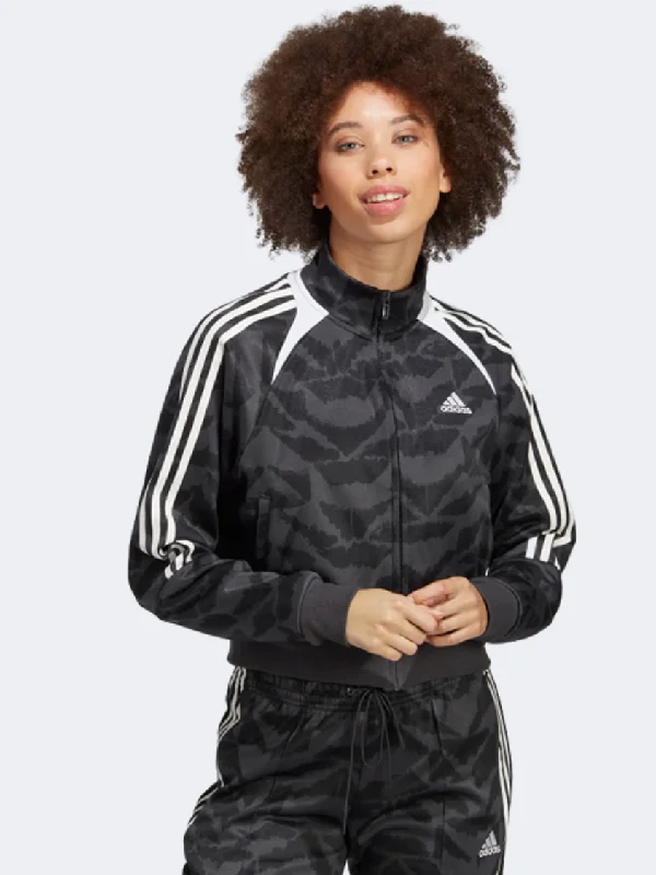 Padded Jackets for Extra Warmth -Adidas Tiro Suit Up Women Sportswear Jacket Carbon/White