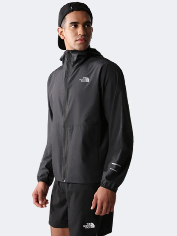 Wool Jackets for Cozy Feelings -The North Face Run Wind Men Running Jacket Black