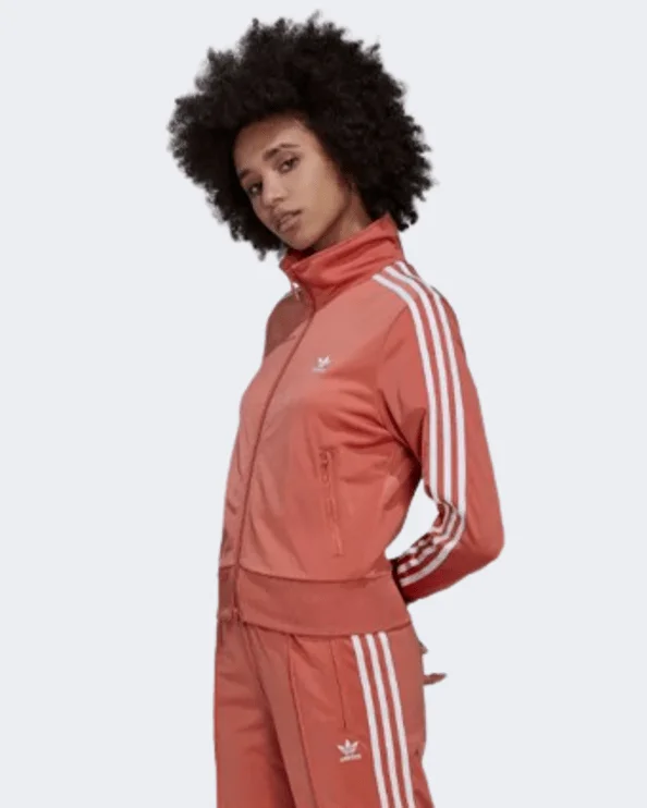 Cocktail Jackets for Elegant -Adidas Classics Firebird Primeblue Women Original Jacket Orange/White Hn5899