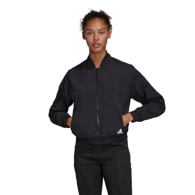 Adidas Woven Bomber  Women Training Jacket Black Fi6737