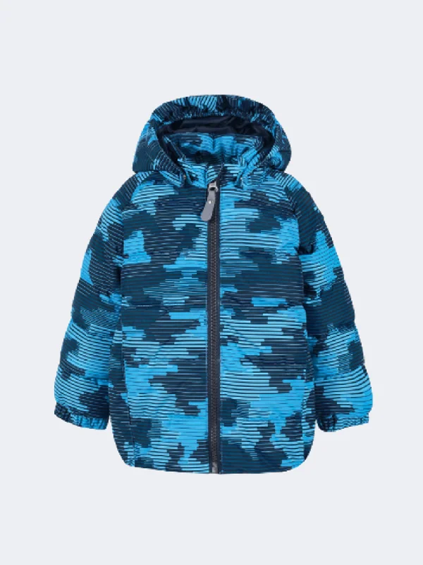 School Jackets for Uniform -Color Kids Aop Af 8.000 Infant-Boys Skiing Jacket Blue