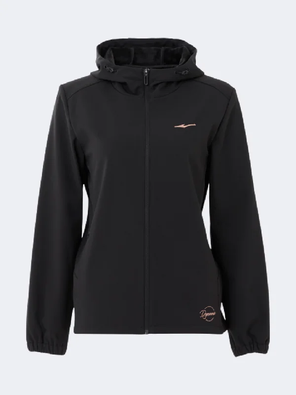 Reflective Jackets for Safety -Erke Padded Windreaker Women Training Jacket Black