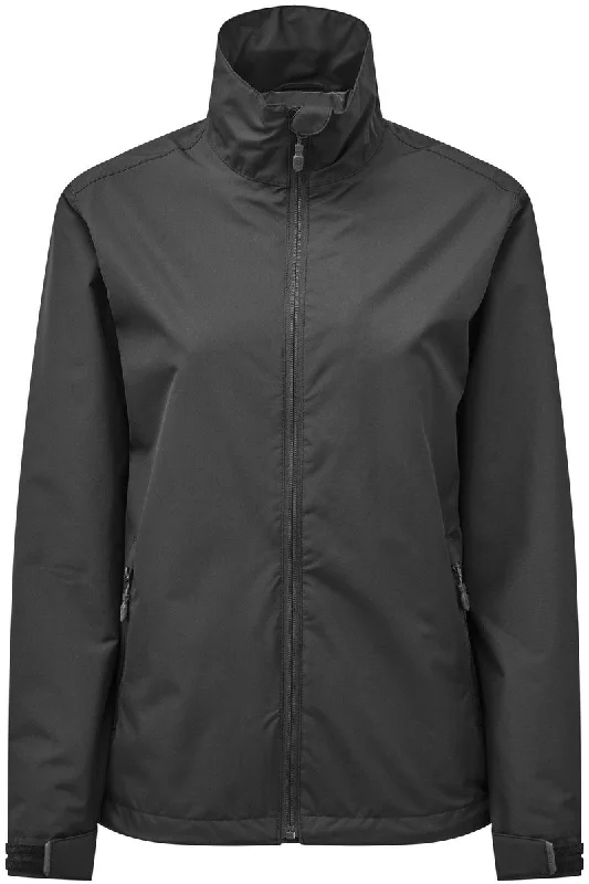 Embroidered Jackets for Detail -Gill Crew Sport Lite Womens Waterproof Jacket - Grey