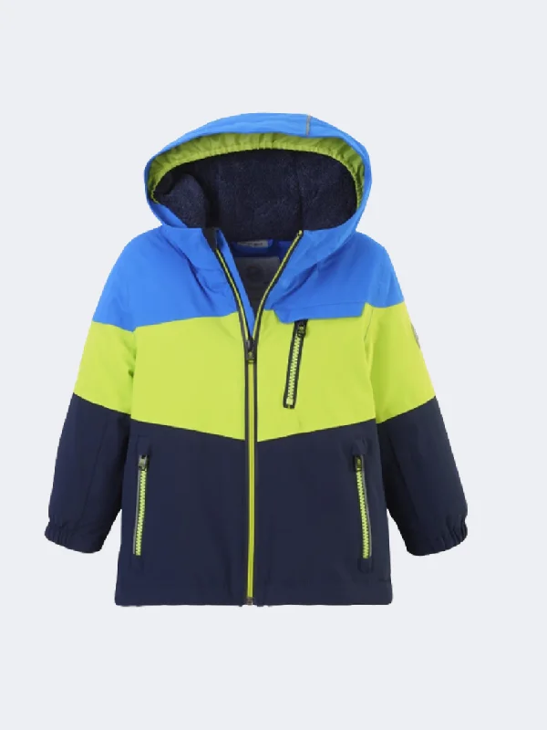 Embroidered Jackets for Detail -Killtec Fisw 3 Infant-Boys Skiing Jacket Neon Blue