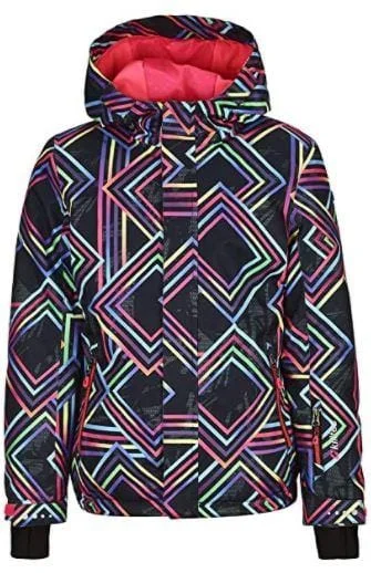 Black Jackets for Versatile -Killtec Gizela Girls Skiing Jacket Black