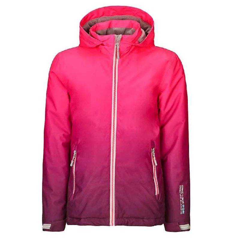 Solid Color Jackets for Simple -Killtec Grenda Girls Skiing Jacket Pink