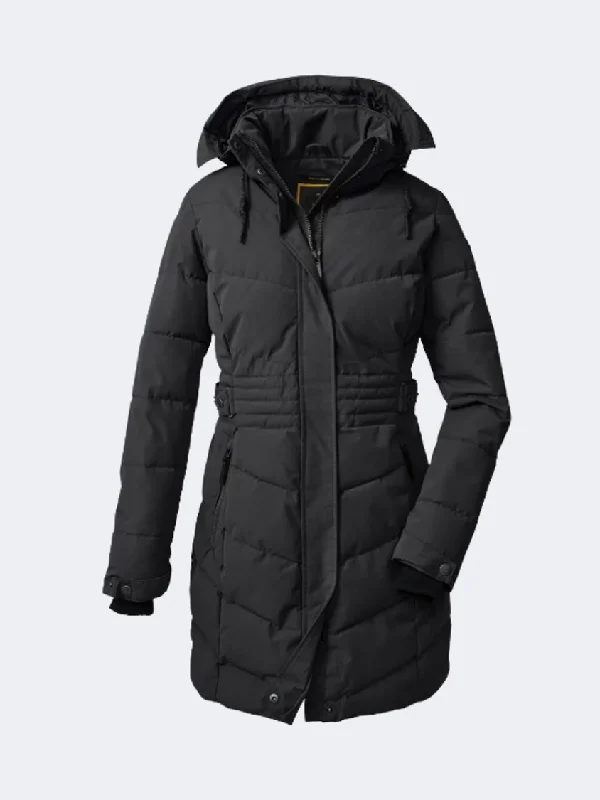 Leather Jackets for Stylish Look -Killtec Gw 50 Women Skiing Jacket Dark Navy