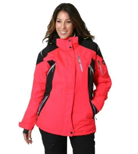 Blue Jackets for Classic -Killtec Ocisa Women Skiing Jacket Fushia