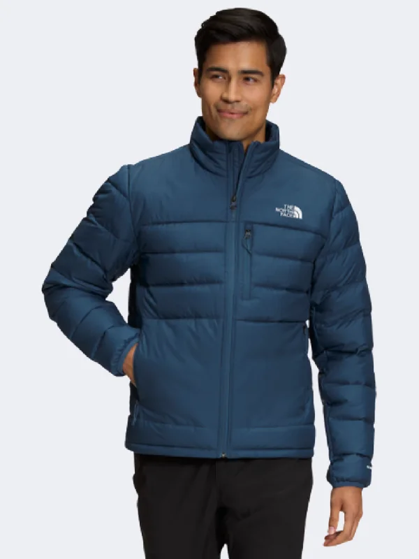 Heavy Duty Jackets for Durability -The North Face Aconcagua 2 Men Lifestyle Jacket Shady Blue