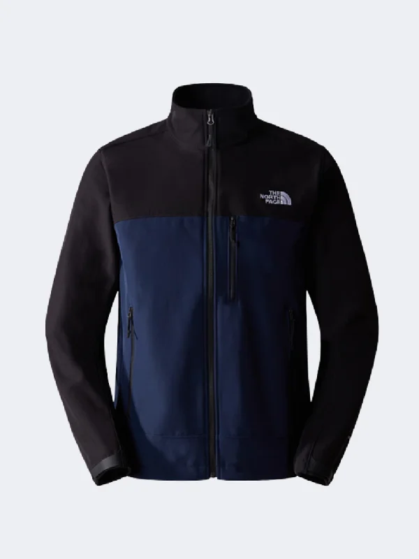 Waterproof Jackets for Outdoor -The North Face Apex Bionic Men Lifestyle Jacket Summit Navy