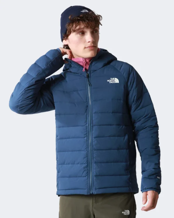 Black Jackets for Versatile -The North Face Belleview Stretch Down Men Lifestyle Jacket Shady Blue Nf0A7Ujehdc1