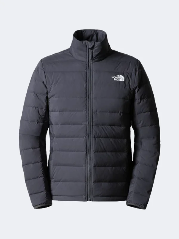 Christmas Jackets for Holiday -The North Face Belleview Stretch Down Men Lifestyle Jacket Vanadis Grey