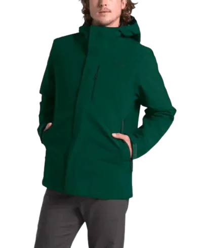 Anorak Jackets for Outdoor -The North Face Carto Triclimate Men Lifestyle Jacket Night Green