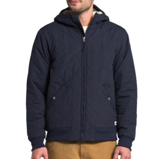 Quilted Jackets for Fashionable -The North Face Cuchillo Men Lifestyle Jacket Navy