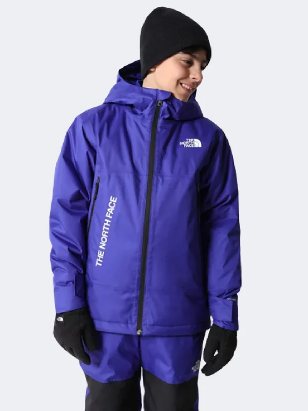 Anniversary Jackets for Special -The North Face Freedom Insulated Boys Skiing Jacket Lapis Blue