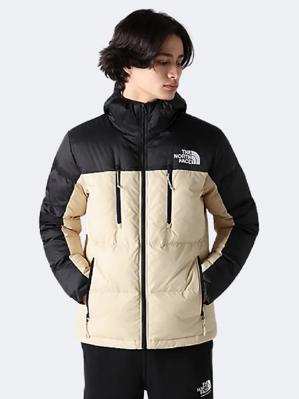 Green Jackets for Nature -The North Face Himalayan Light Down Men Lifestyle Jacket Gravel