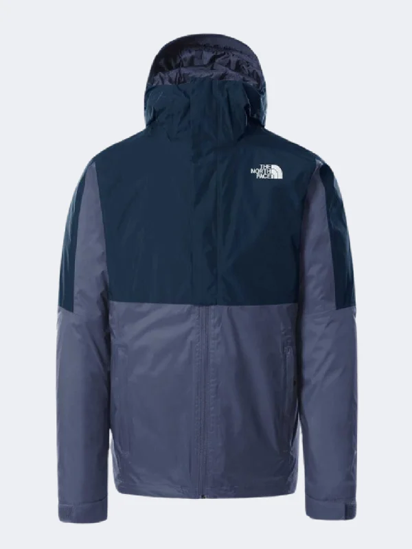 Travel Jackets for On-the-go -The North Face New Dryvent™ Down Triclimate Men Hiking Jacket  Shady Blue