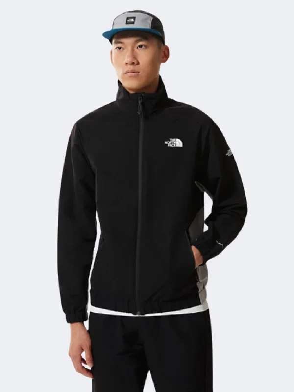 Designer Jackets for Luxury -The North Face Phlego Track Men Training Jacket Black/Meld Grey