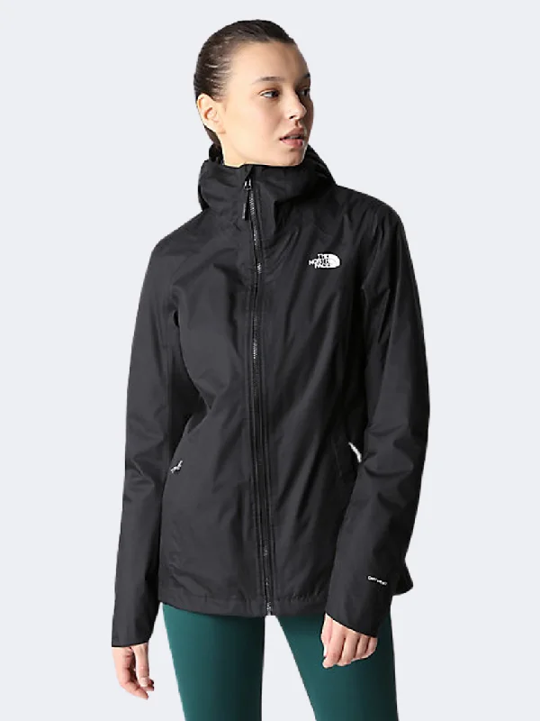 Beige Jackets for Neutral -The North Face Quest Zip-In Triclimate® Women Hiking Jacket Black