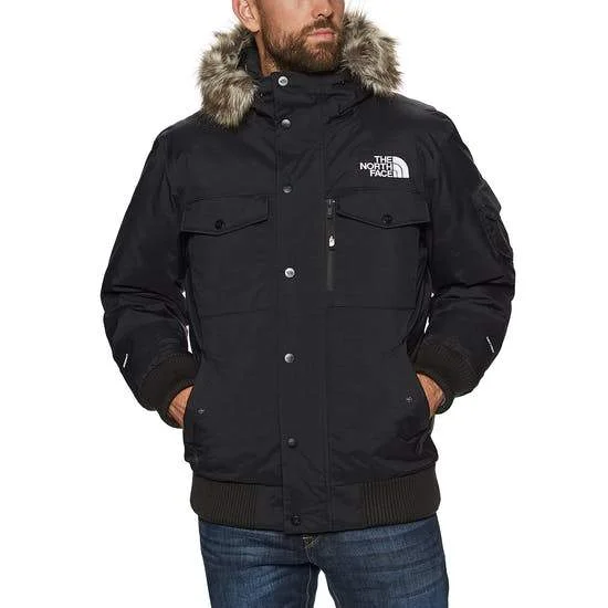 Beige Jackets for Neutral -The North Face Rec Gotham Men Lifestyle Jacket Black Nf0A4M8F-Jk3