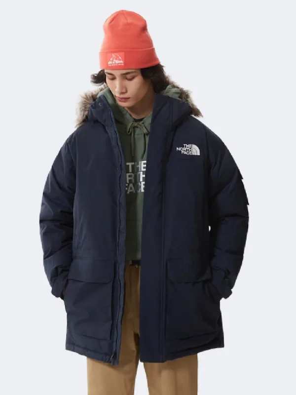 High School Jackets for Students -The North Face Recycled Mcmurdo Men Hiking Jacket Urban Navy