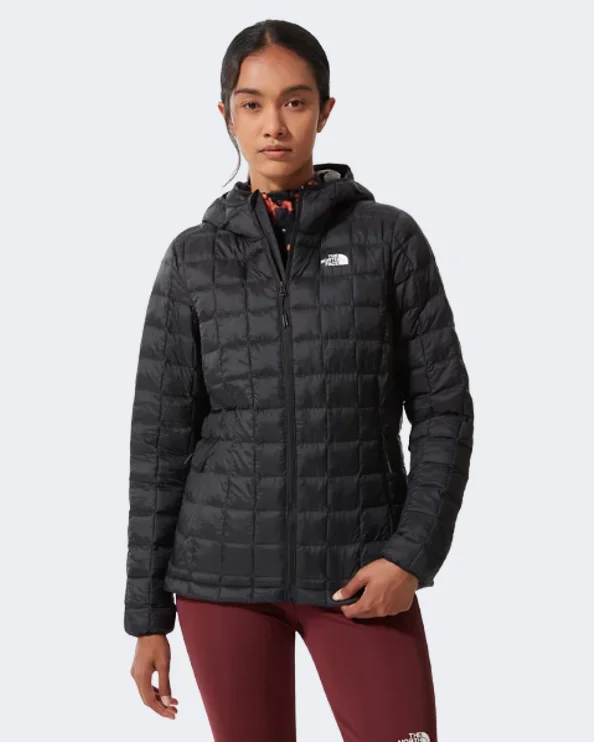 White Jackets for Clean -The North Face Thermoball™ Eco Hooded Women Lifestyle Jacket Black Nf0A5Gldjk31