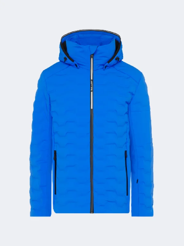 Fleece Jackets for Warmth Purpose -Toni Sailer Arved Men Skiing Jacket Blue