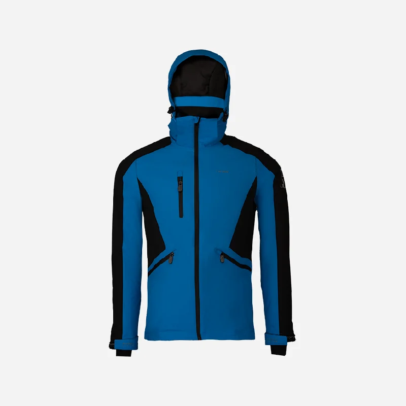 Fleece Jackets for Warmth Purpose -TopTen  Men Skiing Jacket Blue/Black