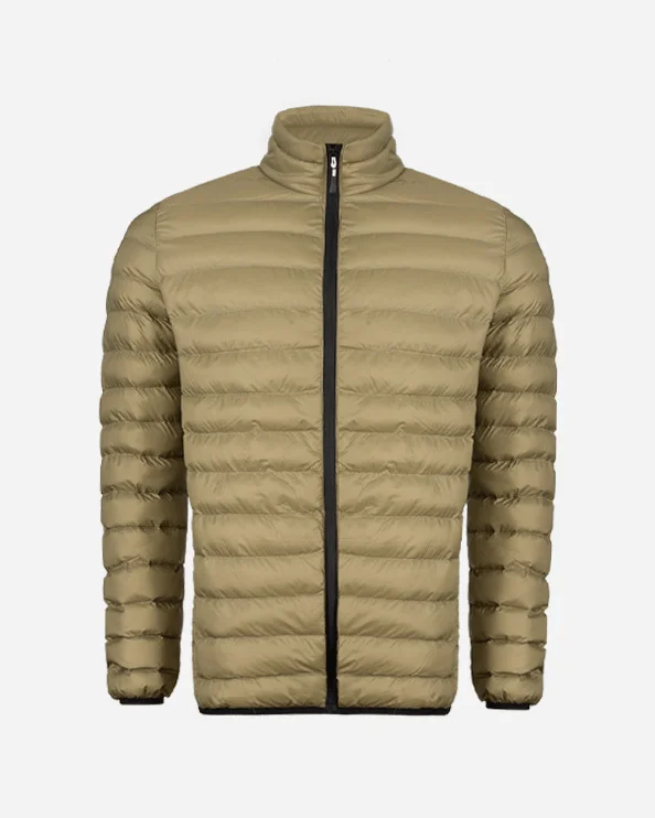 Sustainable Jackets for Eco-Friendly -Top Ten Tennis Without Hood Men Lifestyle Jacket Army