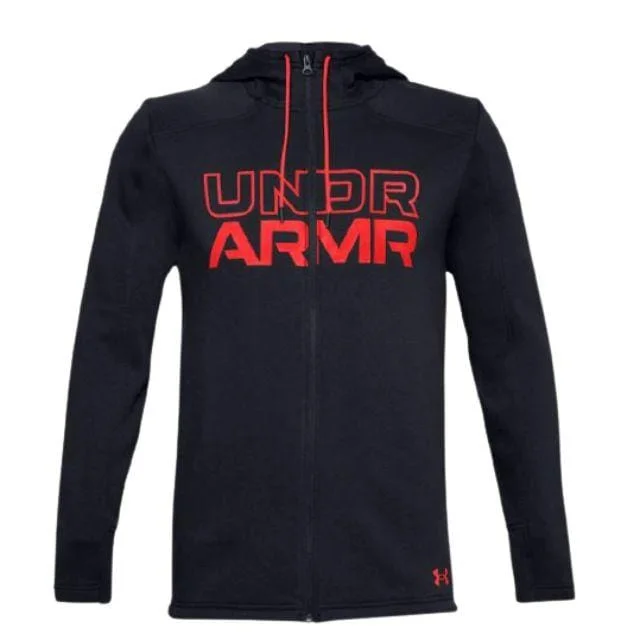 Printed Jackets with Patterns -Under Armour Baseline Men Basketball Jacket Black