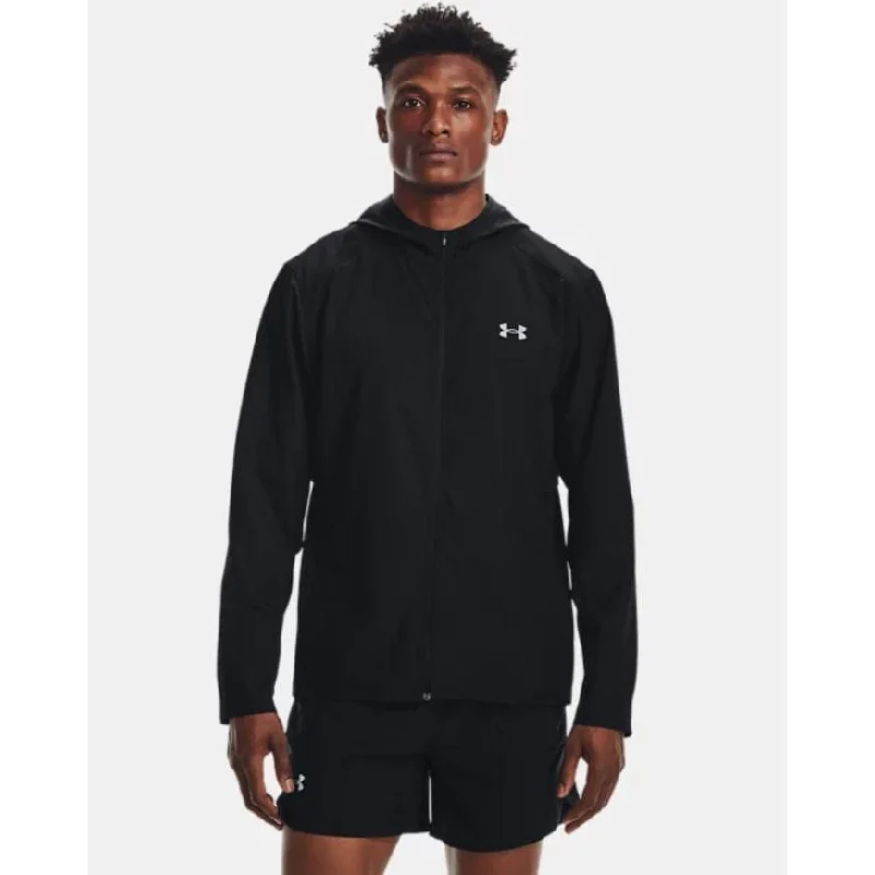 Raincoat Jackets for Rainy Weather -Under Armour Outrun The Rain Men Running Jacket Black