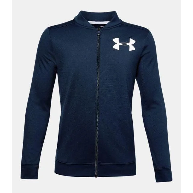 Sustainable Jackets for Eco-Friendly -Under Armour Pennant 2.0 Boys Training Jacket Navy Ua1322139-409