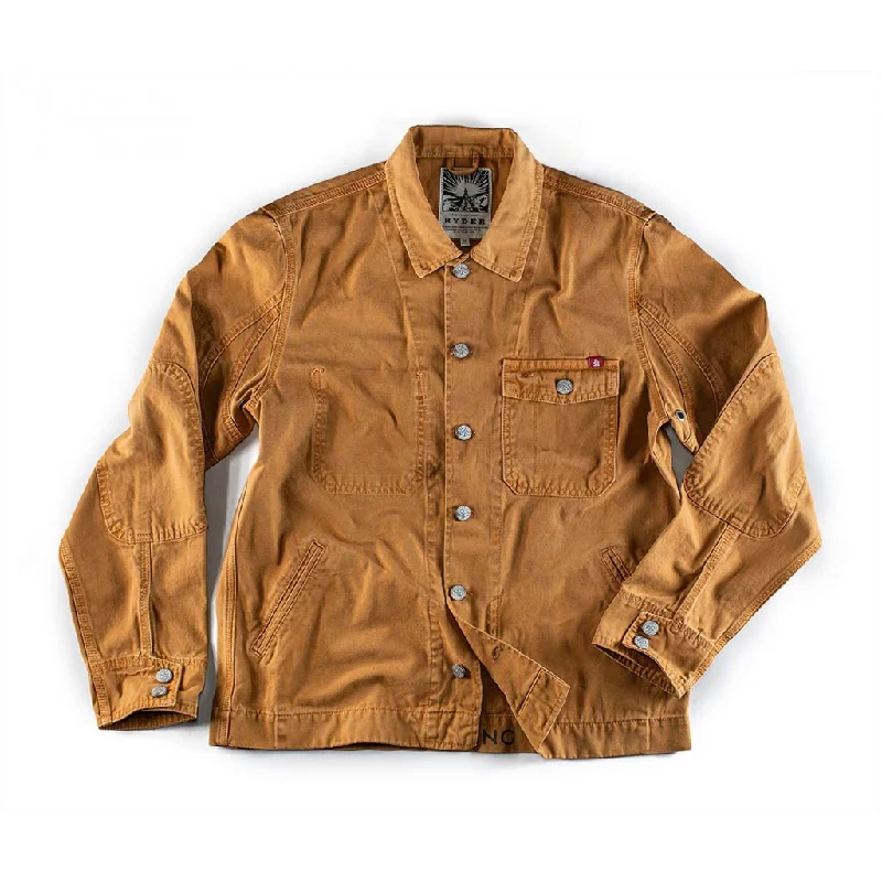 Brown Jackets for Earthy -RYDER Hardwear Canvas Jacket